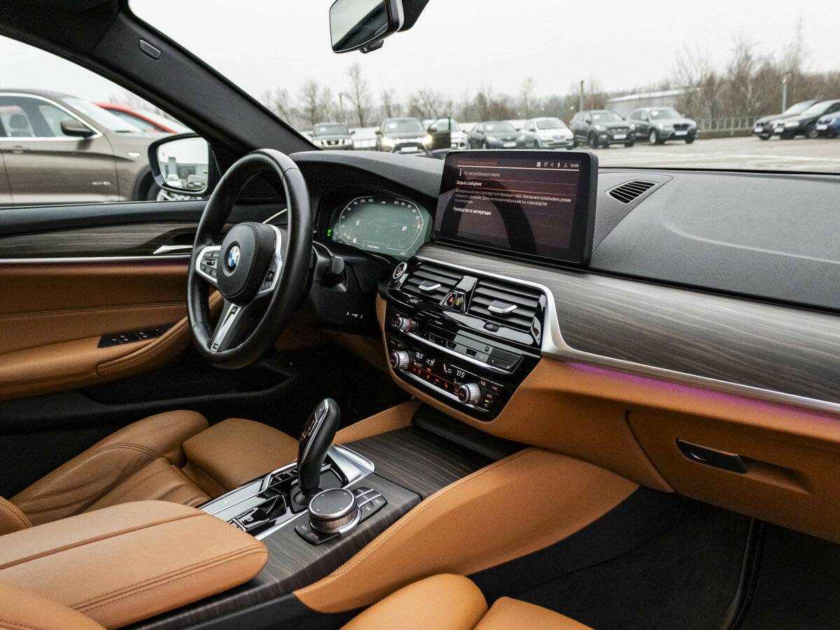 Купить BMW 5 серии 530d xDrive VII (G30/G31/G38) Рестайлинг, 2021, 52 603 км, фото №9