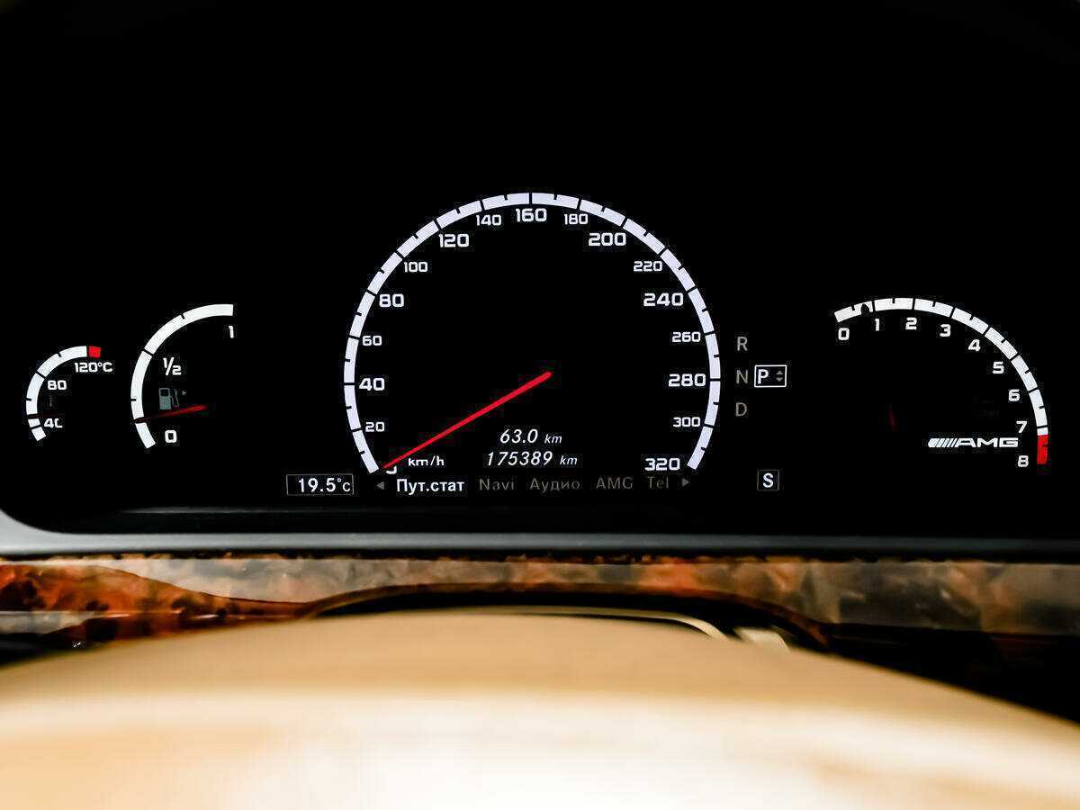 Купить Mercedes-Benz S-Класс AMG 63 AMG, 2007, 175 400 км, фото №10